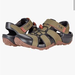 Teva Men's Size 10 Flintwood Sandal Water River Outdoor Hiking Beach Vacation